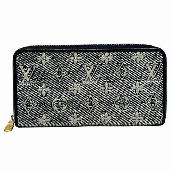 Louis Vuitton Monogram Jacquard Zippy Wallet M82468 Long for Men and Women